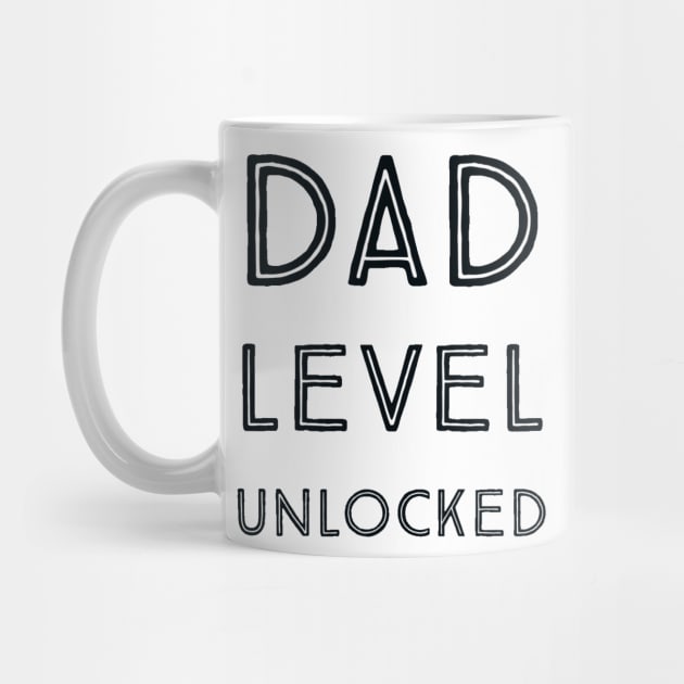 Dad level unlocked #1 by GAMINGQUOTES